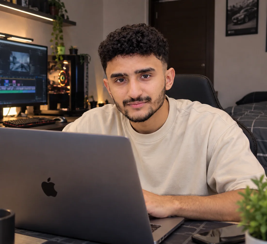 Muhammad Zohaib at work